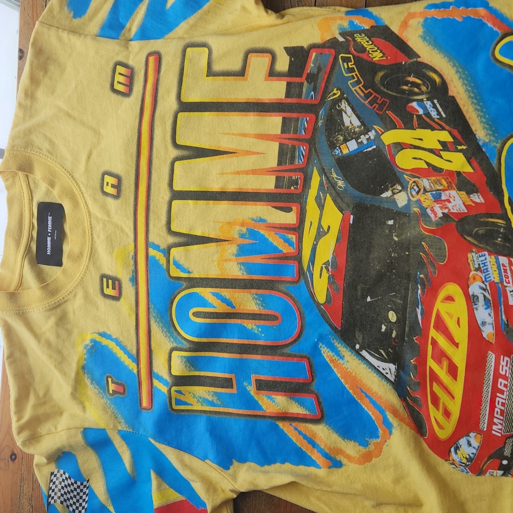 Men's Racing T shirt. "Jeff Gordon" Made in the USA Size Medium - Homme + Femme